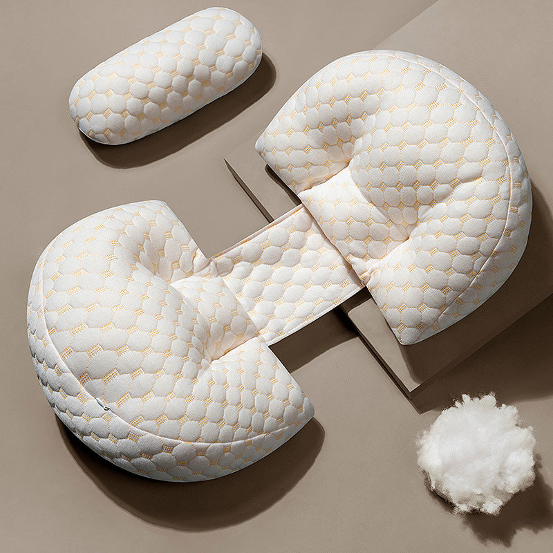 Multifunctional Maternity Pillow for Side Sleeping and Nursing