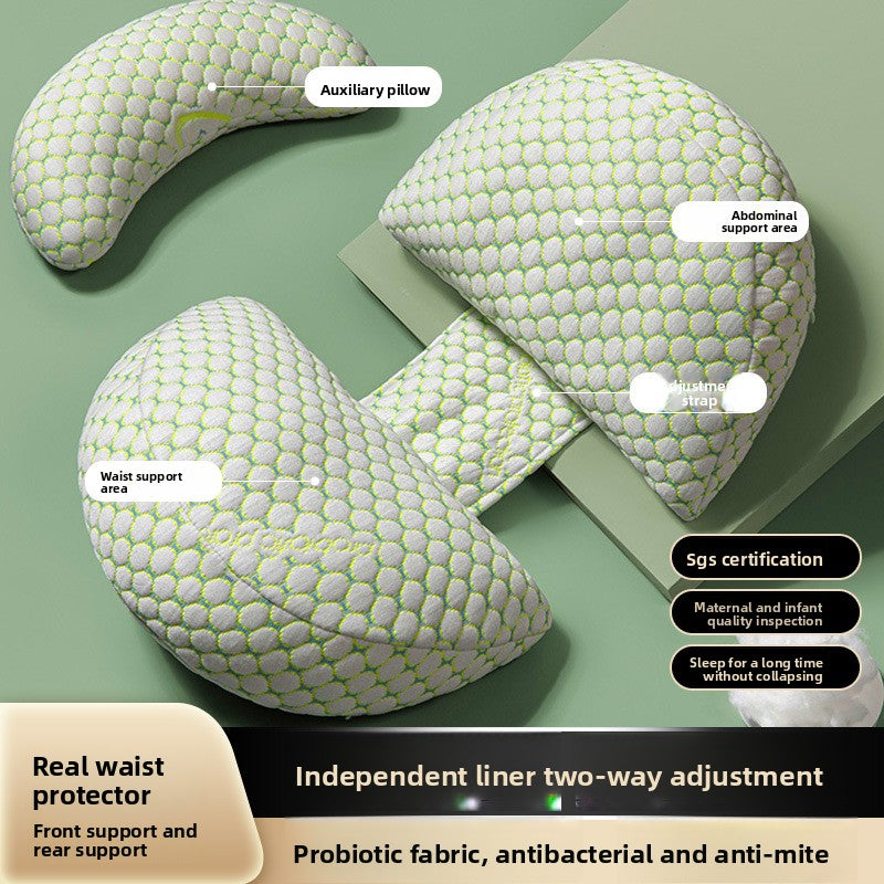 Multifunctional Maternity Pillow for Side Sleeping and Nursing