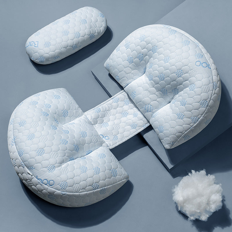 Multifunctional Maternity Pillow for Side Sleeping and Nursing