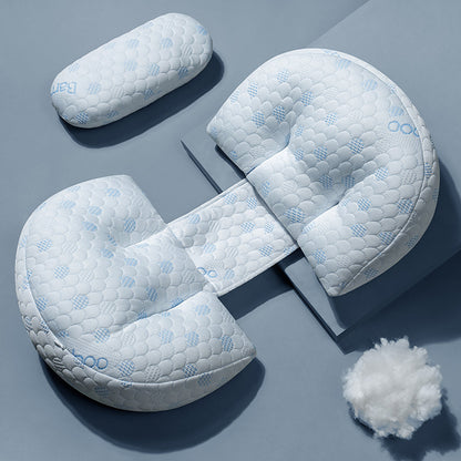 Multifunctional Maternity Pillow for Side Sleeping and Nursing