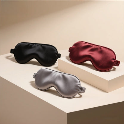 99.6% Light Blocking, Breathable Mulberry Silk Sleep Mask