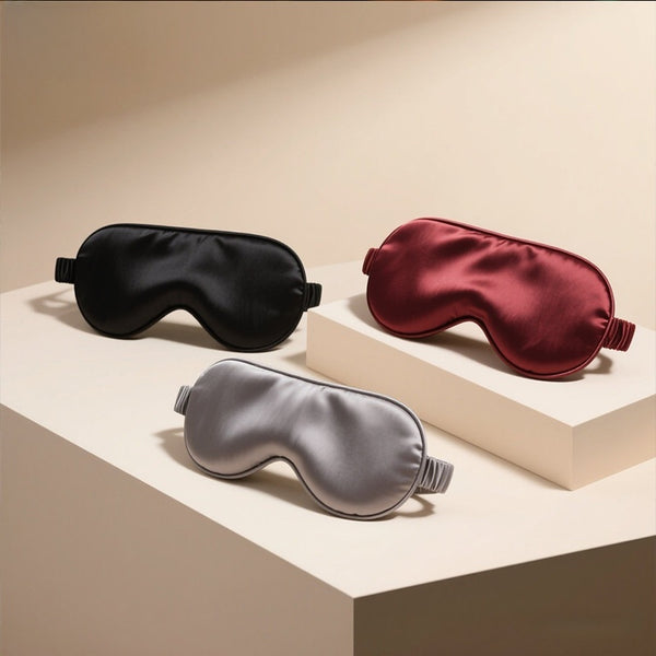 99.6% Light Blocking, Breathable Mulberry Silk Sleep Mask