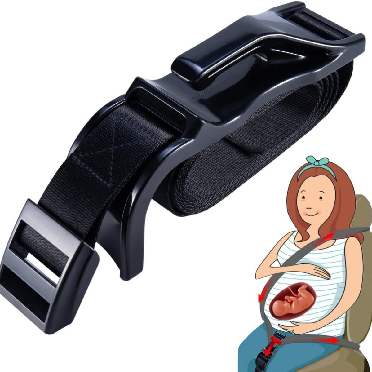 Adjustable Maternity Safety Belt for Car