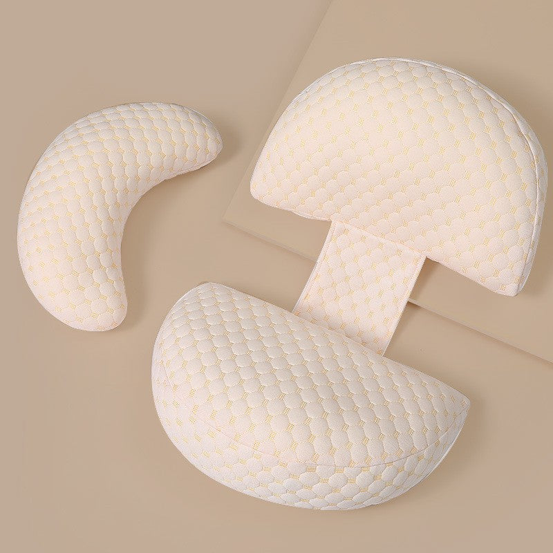 Multifunctional Maternity Pillow for Side Sleeping and Nursing