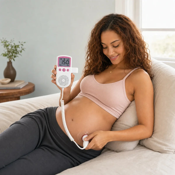 Portable Fetal Heart Rate Monitor for expectant parents