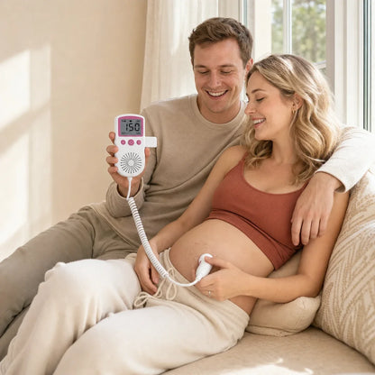 Portable Fetal Heart Rate Monitor for expectant parents